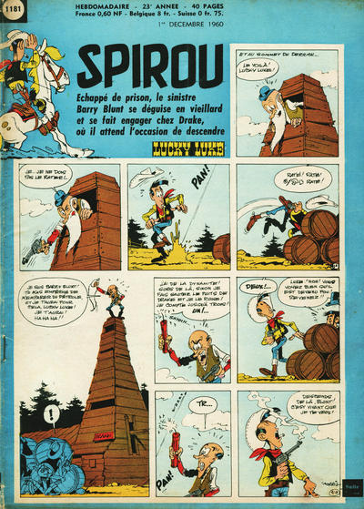Cover for Spirou (Dupuis, 1947 series) #1181