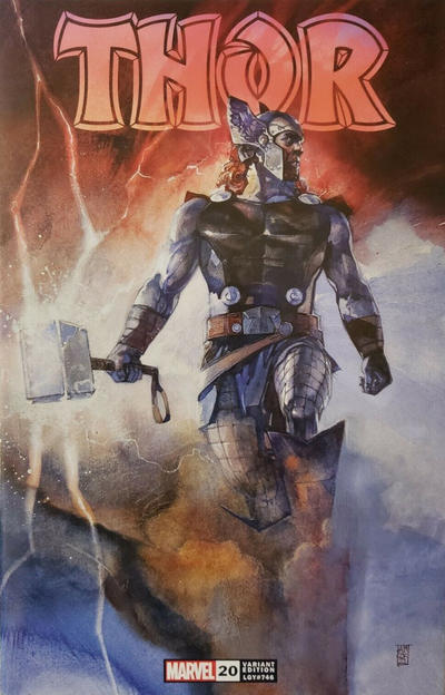 Cover for Thor (Marvel, 2020 series) #20 (746) [Alex Maleev Variant]