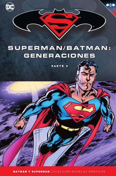 Cover for Batman y Superman: Colección Novelas Gráficas (ECC Ediciones, 2017 series) #60 - Batman/Superman: Generaciones - Parte 4