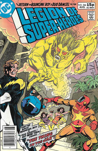 Cover for The Legion of Super-Heroes (DC, 1980 series) #266 [British]