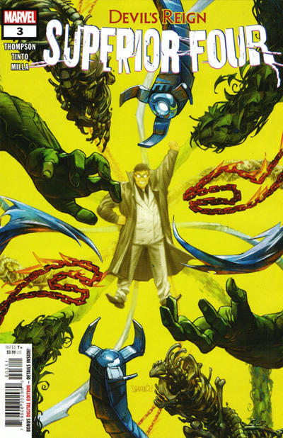 Cover for Devil's Reign: Superior Four (Marvel, 2022 series) #3