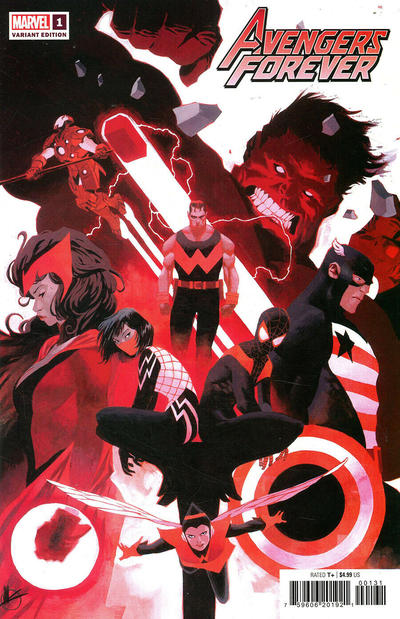 Cover for Avengers Forever (Marvel, 2022 series) #1 [Matteo Scalera Cover]