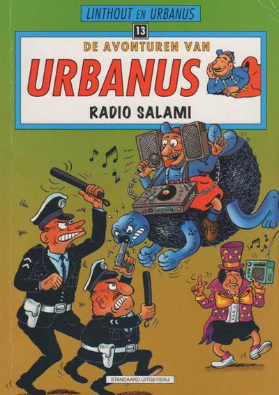 Cover for De avonturen van Urbanus (Standaard Uitgeverij, 1996 series) #13 - Radio Salami