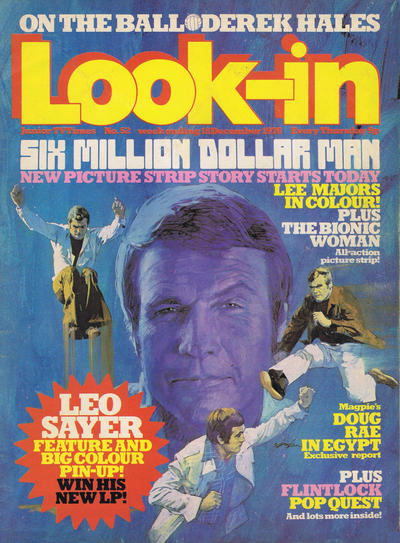 Cover for Look-In (ITV, 1971 series) #52/1976