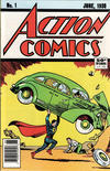 Cover for Action Comics [50¢ Cover] (DC, 1988 series) #1 [Newsstand]