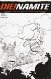 Cover Thumbnail for Die!namite (2020 series) #4 [Peanuts Homage Line Art Jacob Edgar]