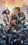 Cover Thumbnail for The Cimmerian: Iron Shadows in the Moon (2019 series) #1 [Level Virgin]