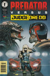 Cover for Predator vs. Judge Dredd (Dark Horse, 1997 series) #2 [Newsstand]
