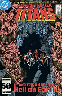Cover Thumbnail for Tales of the Teen Titans (DC, 1984 series) #62 [Direct]