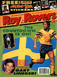 Cover Thumbnail for Roy of the Rovers (IPC, 1976 series) #30 May 1992 [810]
