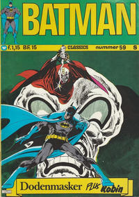 Cover Thumbnail for Batman Classics (Classics/Williams, 1970 series) #59