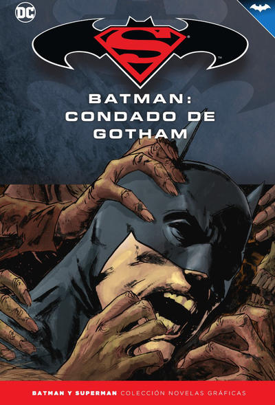 Cover for Batman y Superman: Colección Novelas Gráficas (ECC Ediciones, 2017 series) #56 - Batman: Condado de Gotham