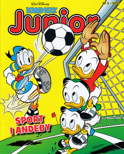 Cover for Donald Duck Junior (Hjemmet / Egmont, 2018 series) #3/2022