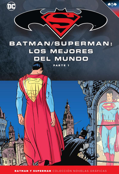 Cover for Batman y Superman: Colección Novelas Gráficas (ECC Ediciones, 2017 series) #49 - Batman/Superman: Los mejores del mundo Parte 1