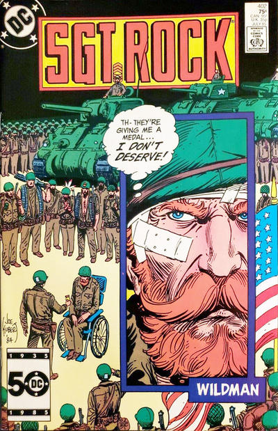Cover for Sgt. Rock (DC, 1977 series) #402 [Direct]