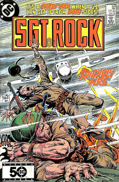 Cover for Sgt. Rock (DC, 1977 series) #409 [Direct]