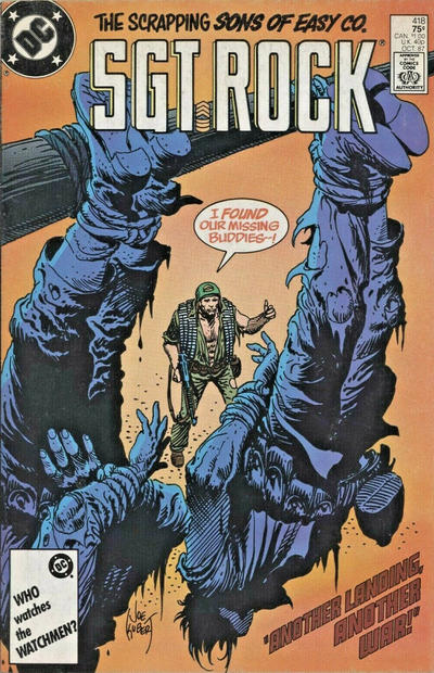 Cover for Sgt. Rock (DC, 1977 series) #418 [Direct]