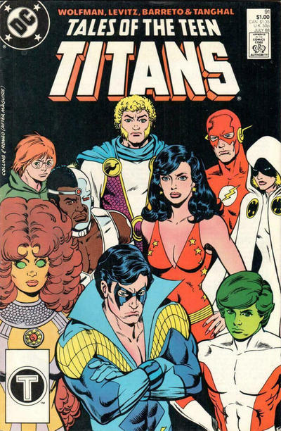 Cover for Tales of the Teen Titans (DC, 1984 series) #91 [Direct]