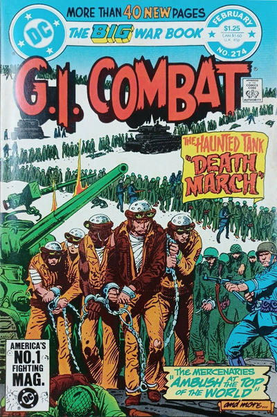 Cover for G.I. Combat (DC, 1957 series) #274 [Direct]