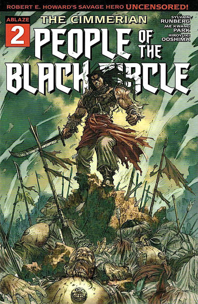 Cover for The Cimmerian: People of the Black Circle (Ablaze Publishing, 2020 series) #2 [Cover B - Jae Kwang Park]