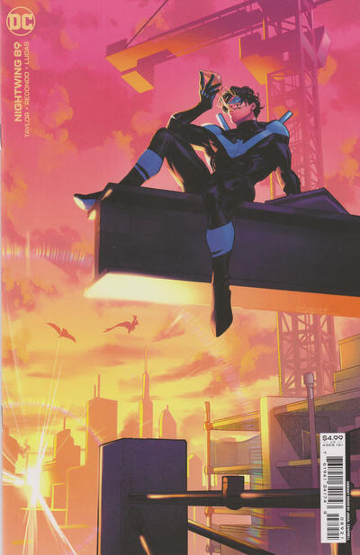 Cover for Nightwing (DC, 2016 series) #89 [Jamal Campbell Cardstock Variant Cover]