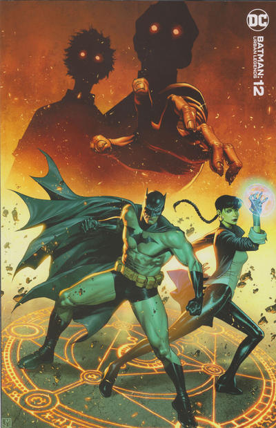 Cover for Batman: Urban Legends (DC, 2021 series) #12 [Jorge Molina Batman / Zatanna Variant Cover]