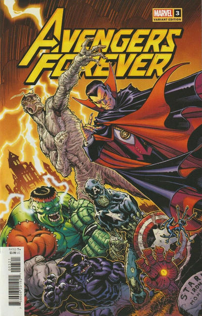 Cover for Avengers Forever (Marvel, 2022 series) #3 [Ed McGuinness Cover]