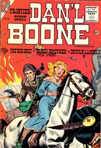 Cover Thumbnail for Frontier Scout, Dan'l Boone (Charlton, 1956 series) #13