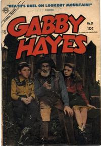 Cover Thumbnail for Gabby Hayes (Charlton, 1954 series) #51
