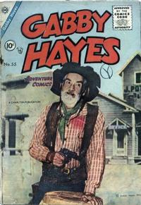 Cover Thumbnail for Gabby Hayes (Charlton, 1954 series) #55