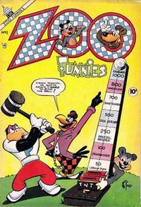 Cover for Zoo Funnies (Charlton, 1953 series) #3
