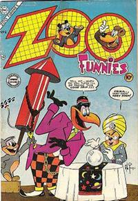 Cover Thumbnail for Zoo Funnies (Charlton, 1953 series) #4