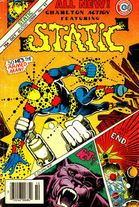 Cover Thumbnail for Charlton Action: Featuring "Static" (Charlton, 1985 series) #11