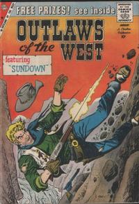 Cover Thumbnail for Outlaws of the West (Charlton, 1957 series) #23