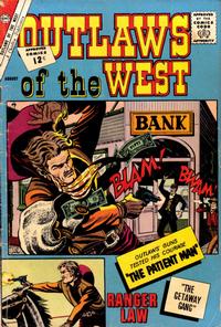 Cover Thumbnail for Outlaws of the West (Charlton, 1957 series) #38