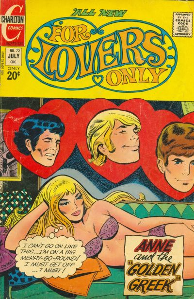 Cover for For Lovers Only (Charlton, 1971 series) #72