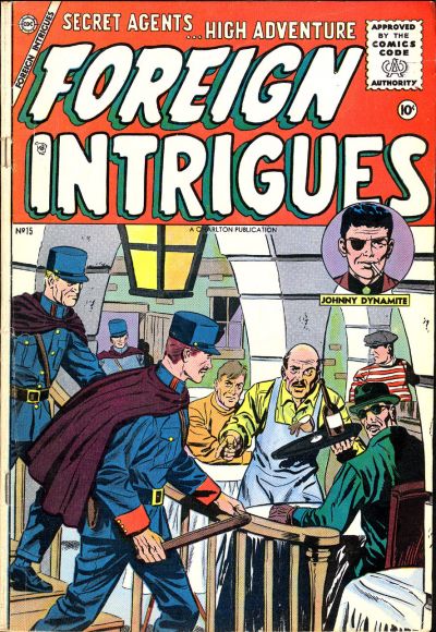 Cover for Foreign Intrigues (Charlton, 1956 series) #15
