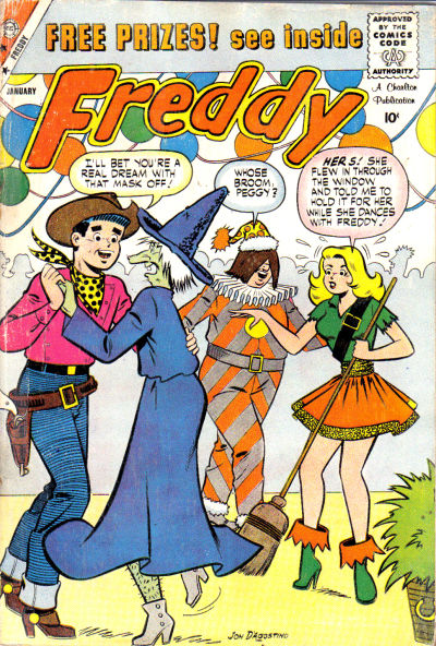 Cover for Freddy (Charlton, 1958 series) #20