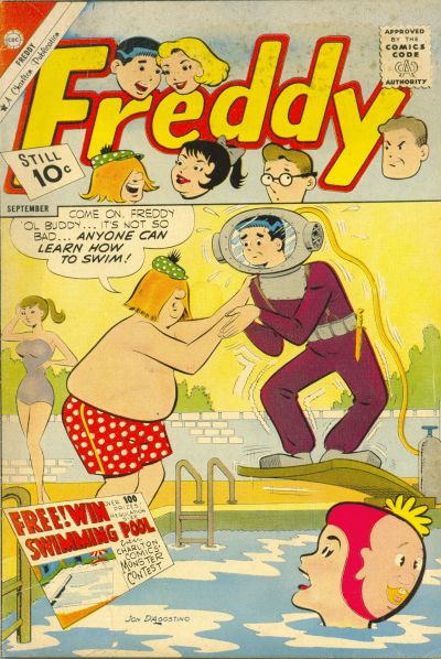 Cover for Freddy (Charlton, 1958 series) #30