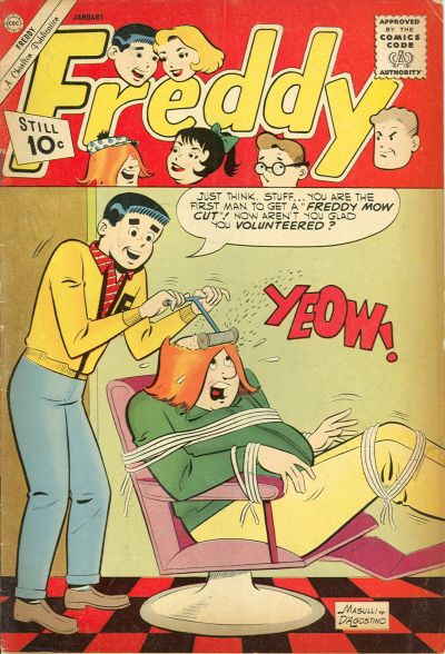 Cover for Freddy (Charlton, 1958 series) #32
