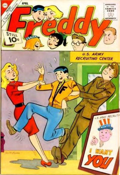 Cover for Freddy (Charlton, 1958 series) #33