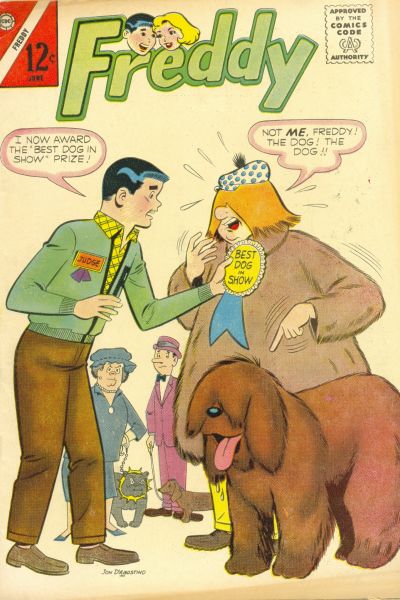 Cover for Freddy (Charlton, 1958 series) #40