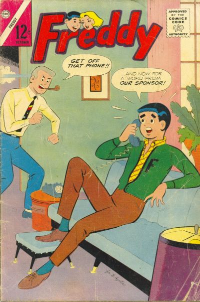 Cover for Freddy (Charlton, 1958 series) #45