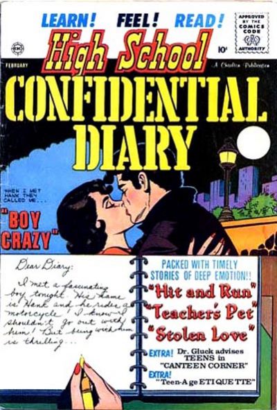 Cover for High School Confidential Diary (Charlton, 1960 series) #5