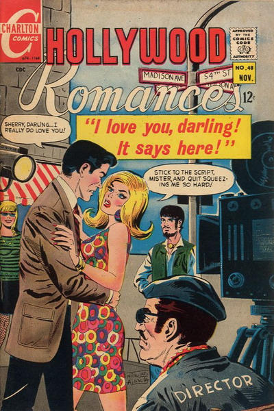 Cover for Hollywood Romances (Charlton, 1966 series) #48