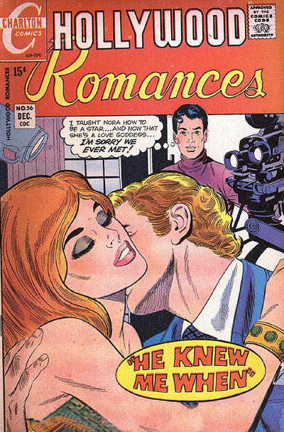 Cover for Hollywood Romances (Charlton, 1966 series) #56