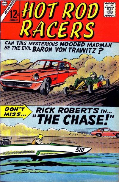 Cover for Hot Rod Racers (Charlton, 1964 series) #12