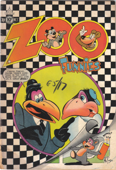 Cover for Zoo Funnies (Charlton, 1953 series) #1