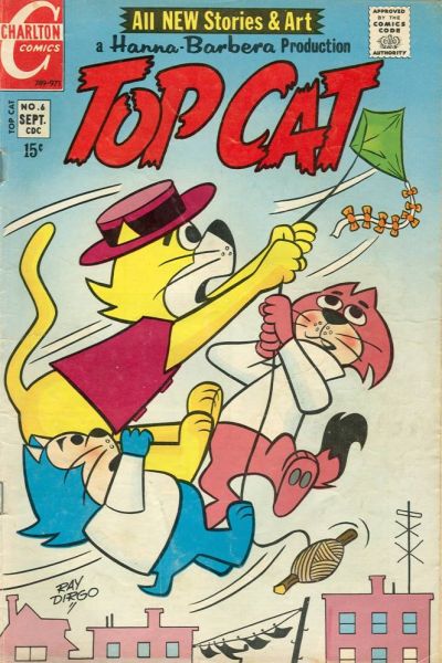 Cover for Top Cat (Charlton, 1970 series) #6