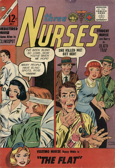 Cover for Three Nurses (Charlton, 1963 series) #19